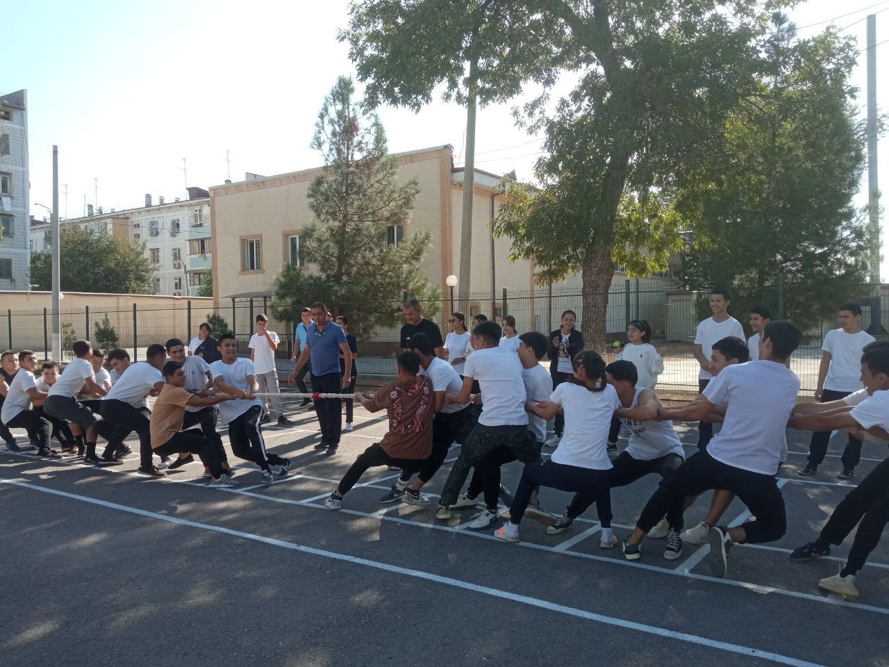 Среди учащихся Академического лицея №1 МВД Республики Узбекистан прошли спортивные соревно...