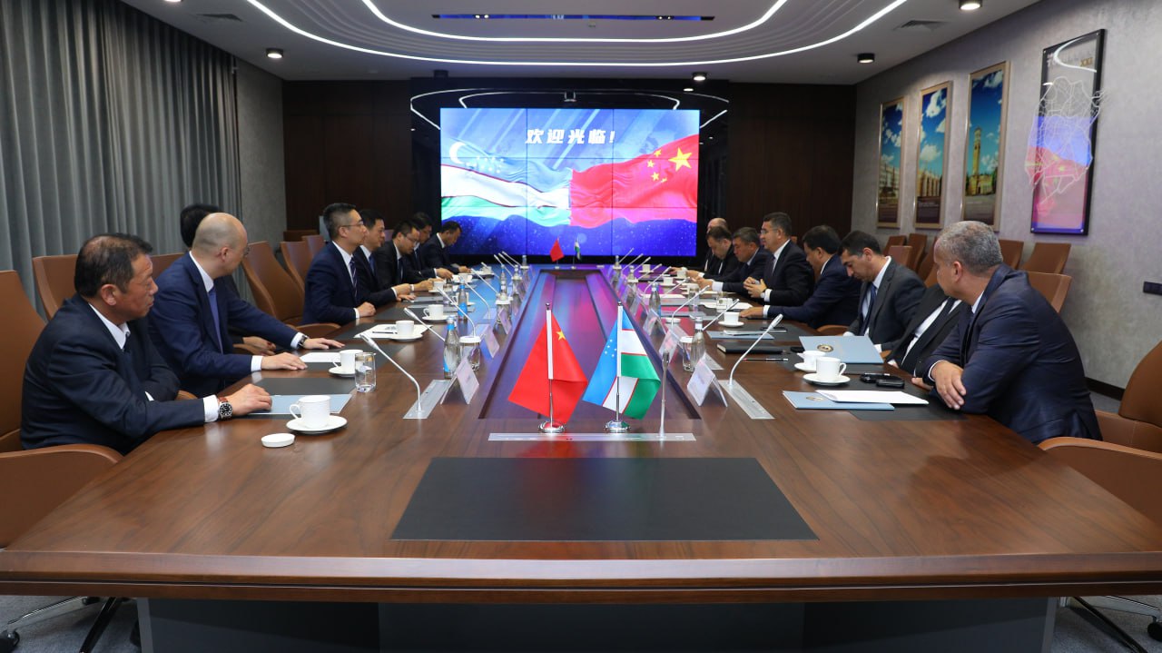 ГУВД г. Ташкента посетила делегация Министерства общественной безопасности Китайской Народ...