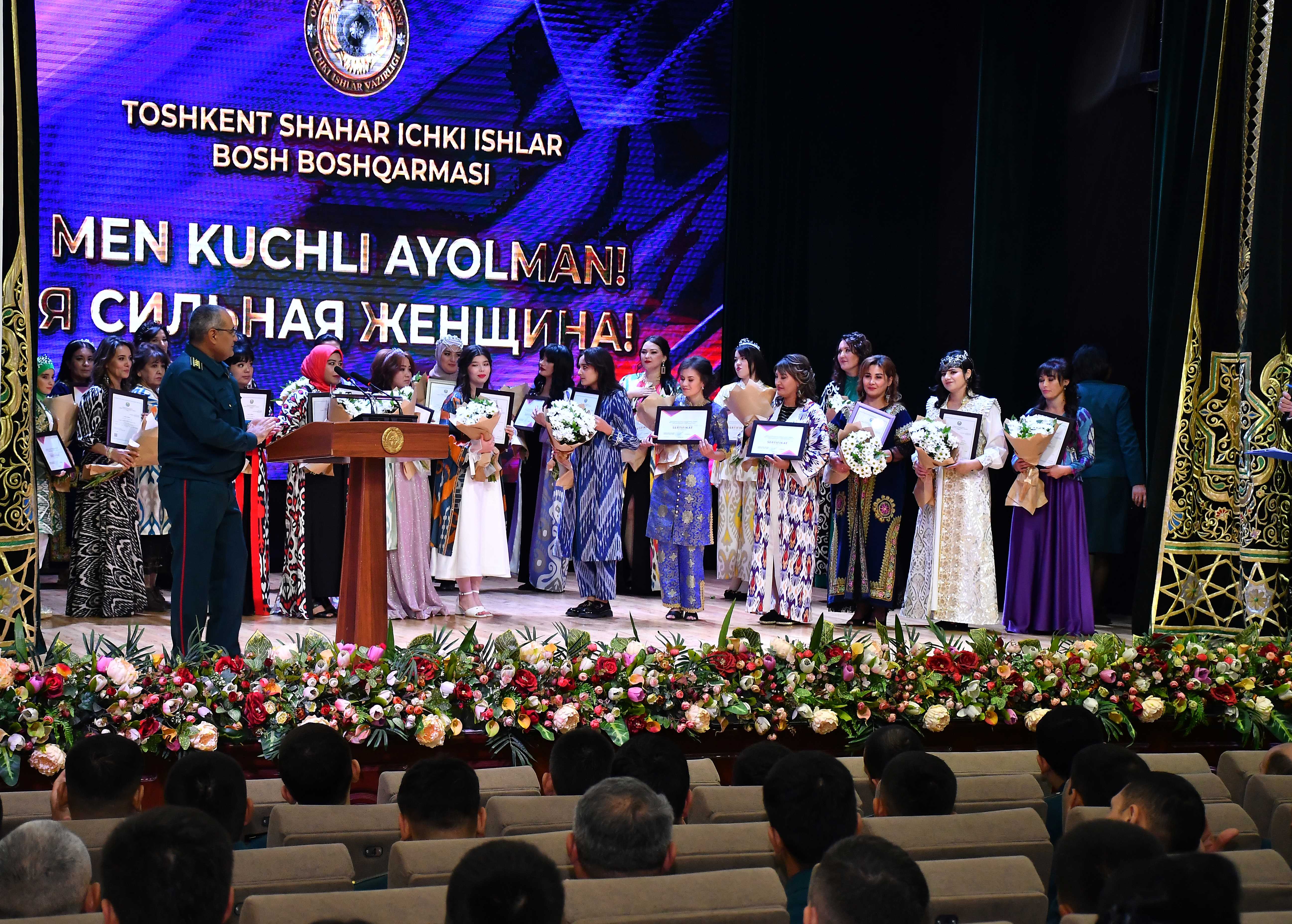 Toshkent shahar IIBB: “Men kuchli ayolman” loyihasining ikkinchi bosqich yakunlari sarhiso...