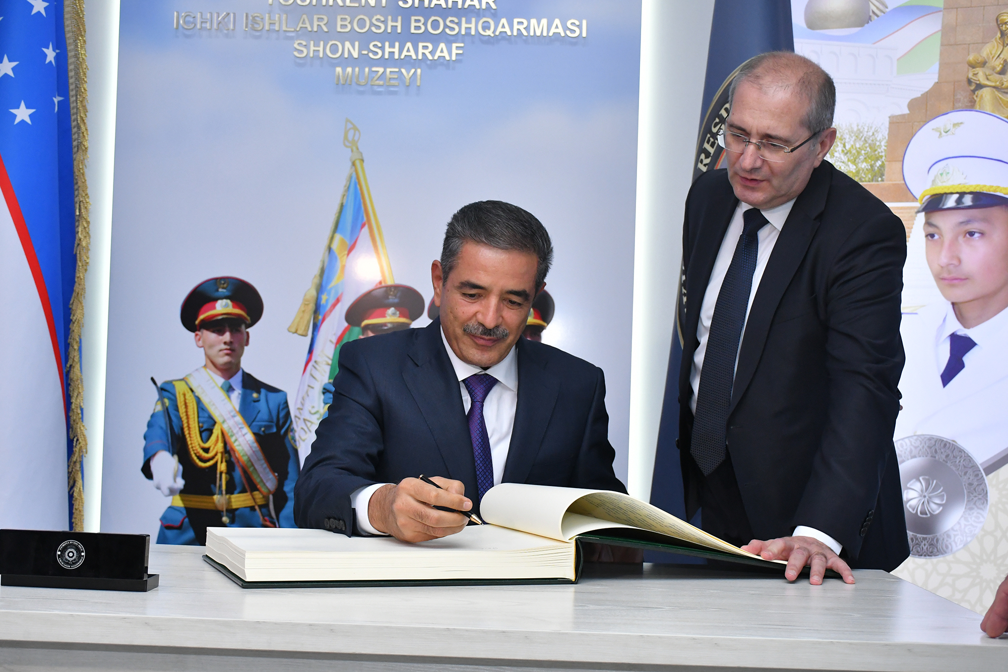 Делегация МВД Республики Азербайджан посетила ГУВД города Ташкента