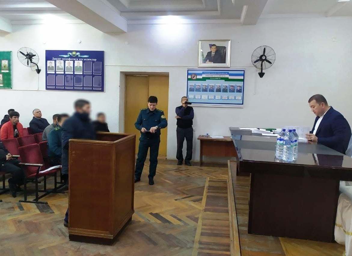 В УКД ОВД Яшнабадского района состоялся выездной суд