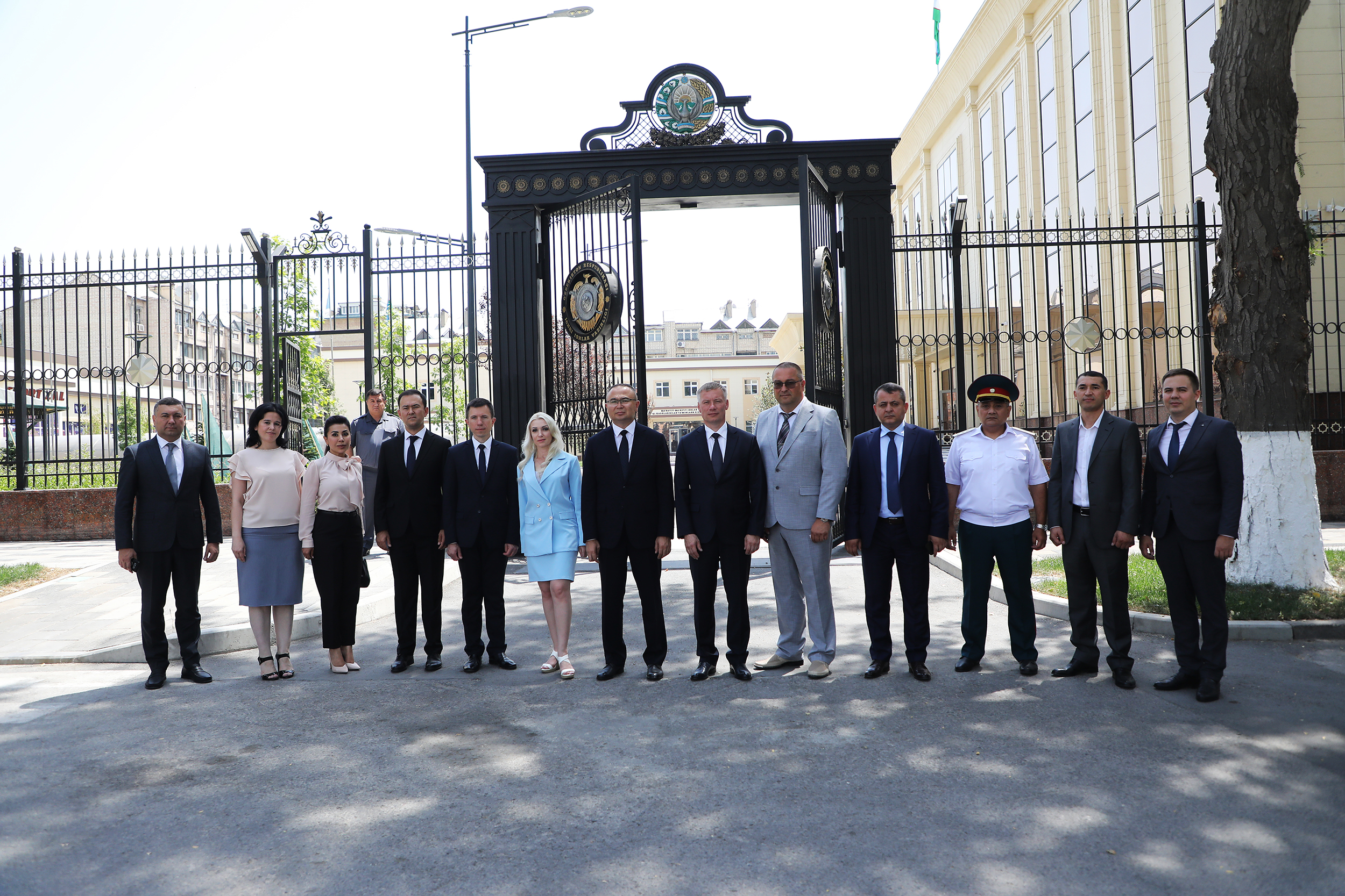 Делегация МВД Республики Беларусь посетила ГУВД г. Ташкента