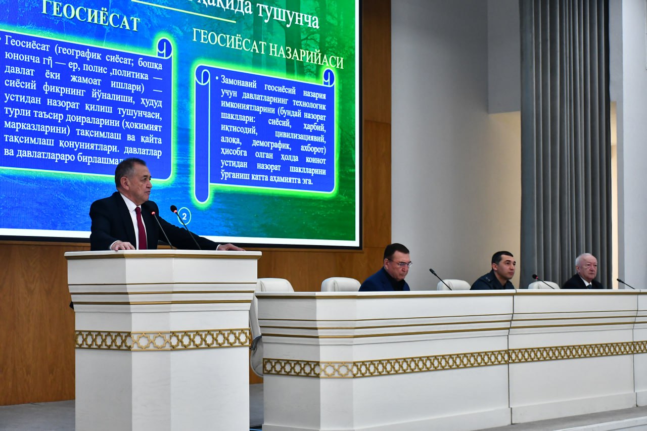 В ГУВД города Ташкента проведено духовно-просветительское мероприятие