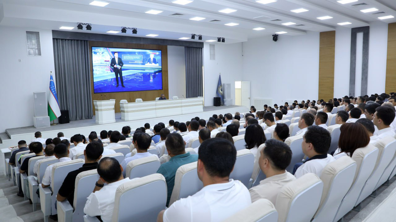 Toshkent shahar Ichki ishlar bosh boshqarmasida maʼnaviy-maʼrifiy tadbir bo‘lib o‘tdi