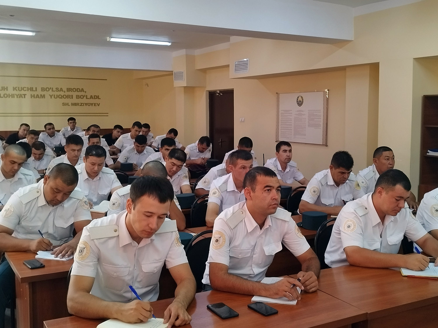 Toshkent shahar IIBB sohaviy xizmatlar shaxsiy tarkibi uchun o‘quv amaliy trening mashg‘ul...