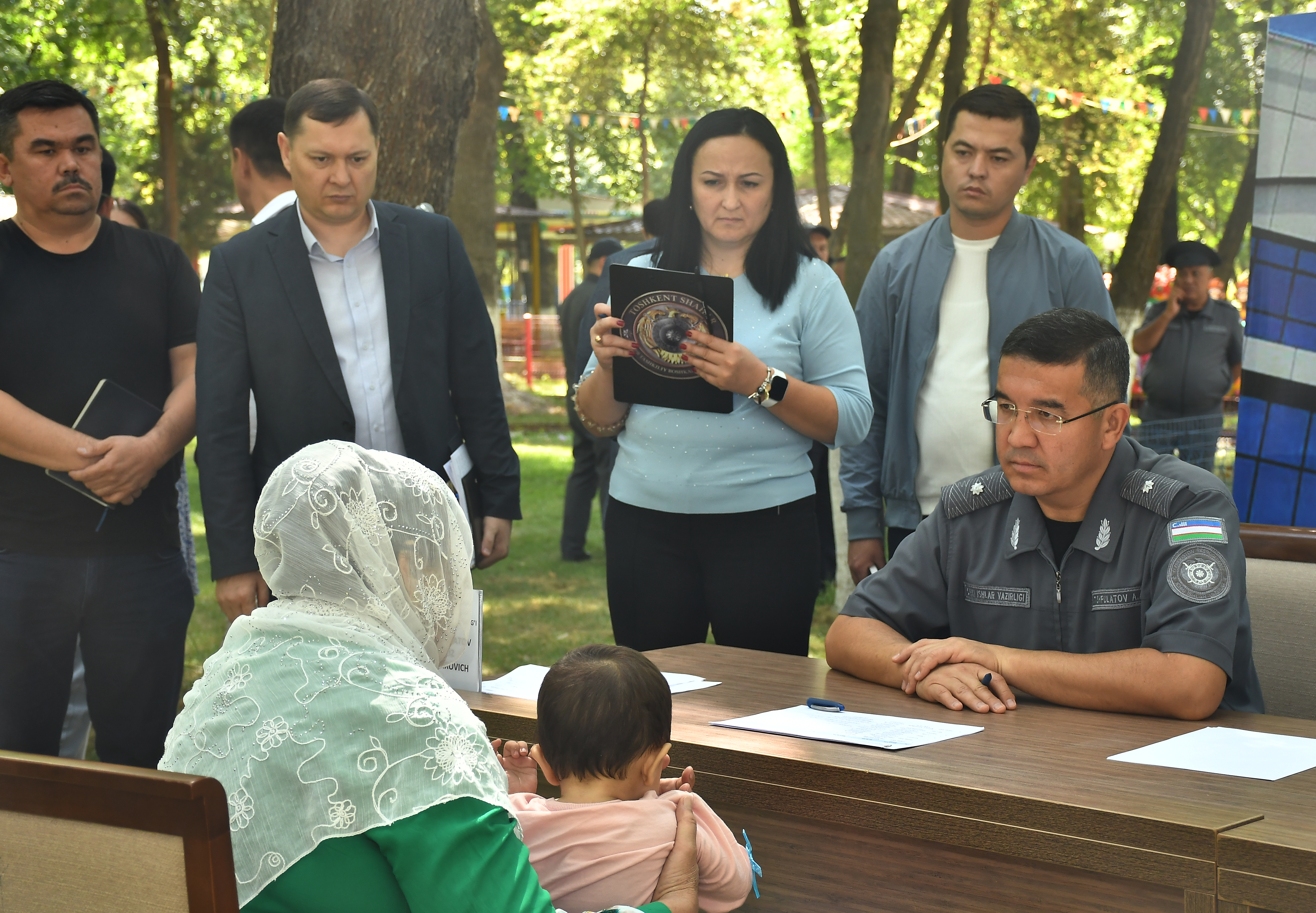 Toshkent shahar IIBB boshlig‘ining fuqarolar bilan navbatdagi sayyor qabuli Yangihayot tum...