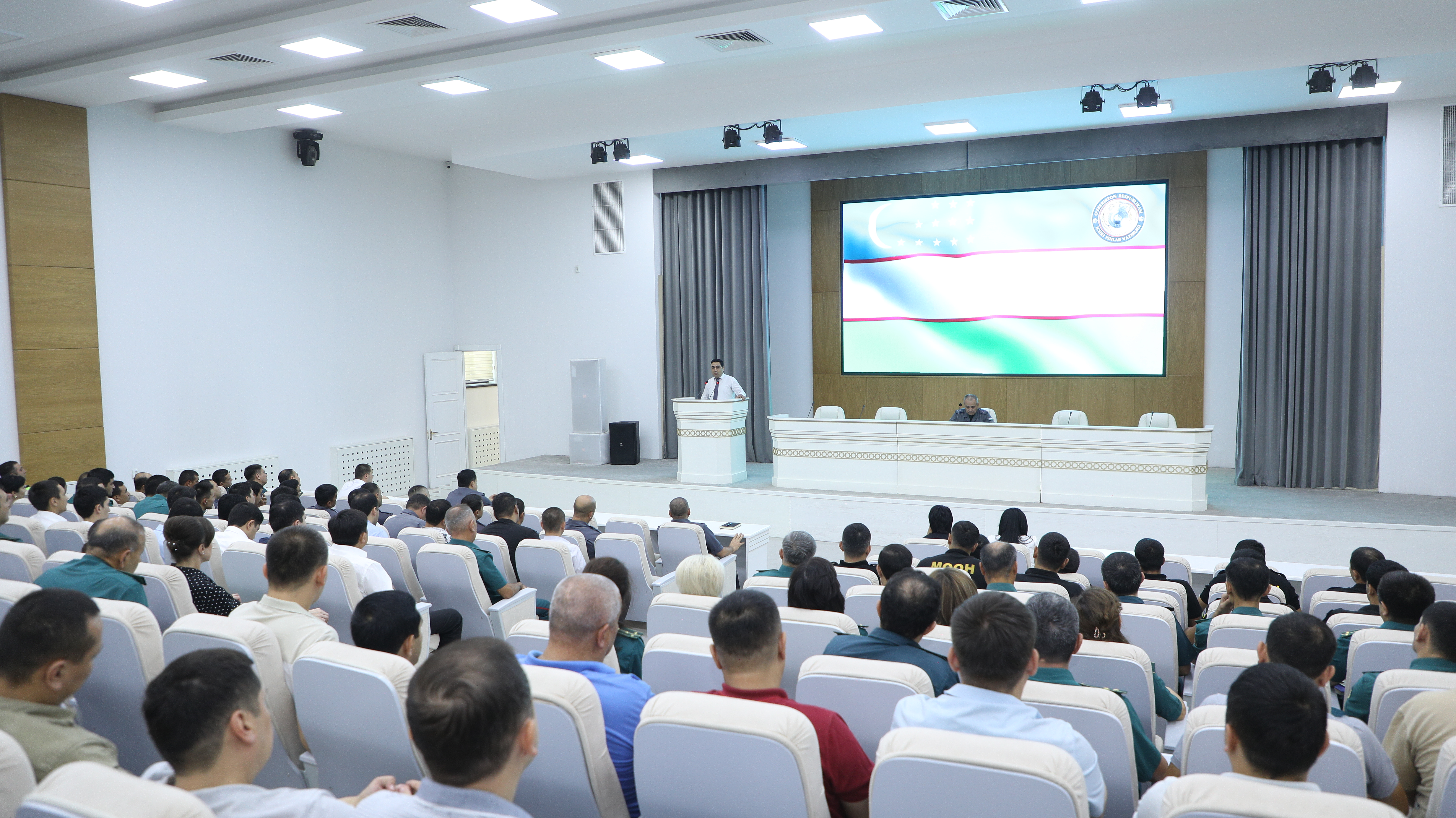 Toshkent shahar Ichki ishlar bosh boshqarmasida maʼnaviy-maʼrifiy tadbir bo‘lib o‘tdi 