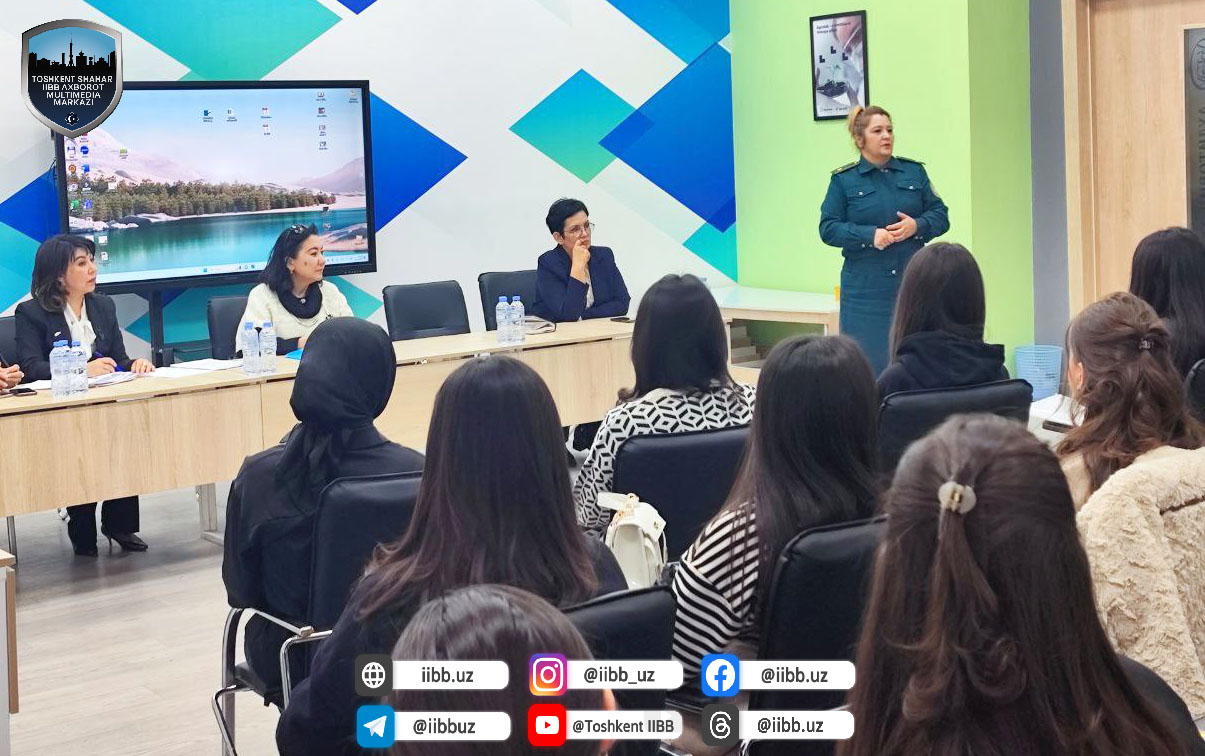 “Zo‘ravonlikka qarshi 16 kun” aksiyasi doirasida talabalar bilan uchrashuv bo‘lib o‘tdi