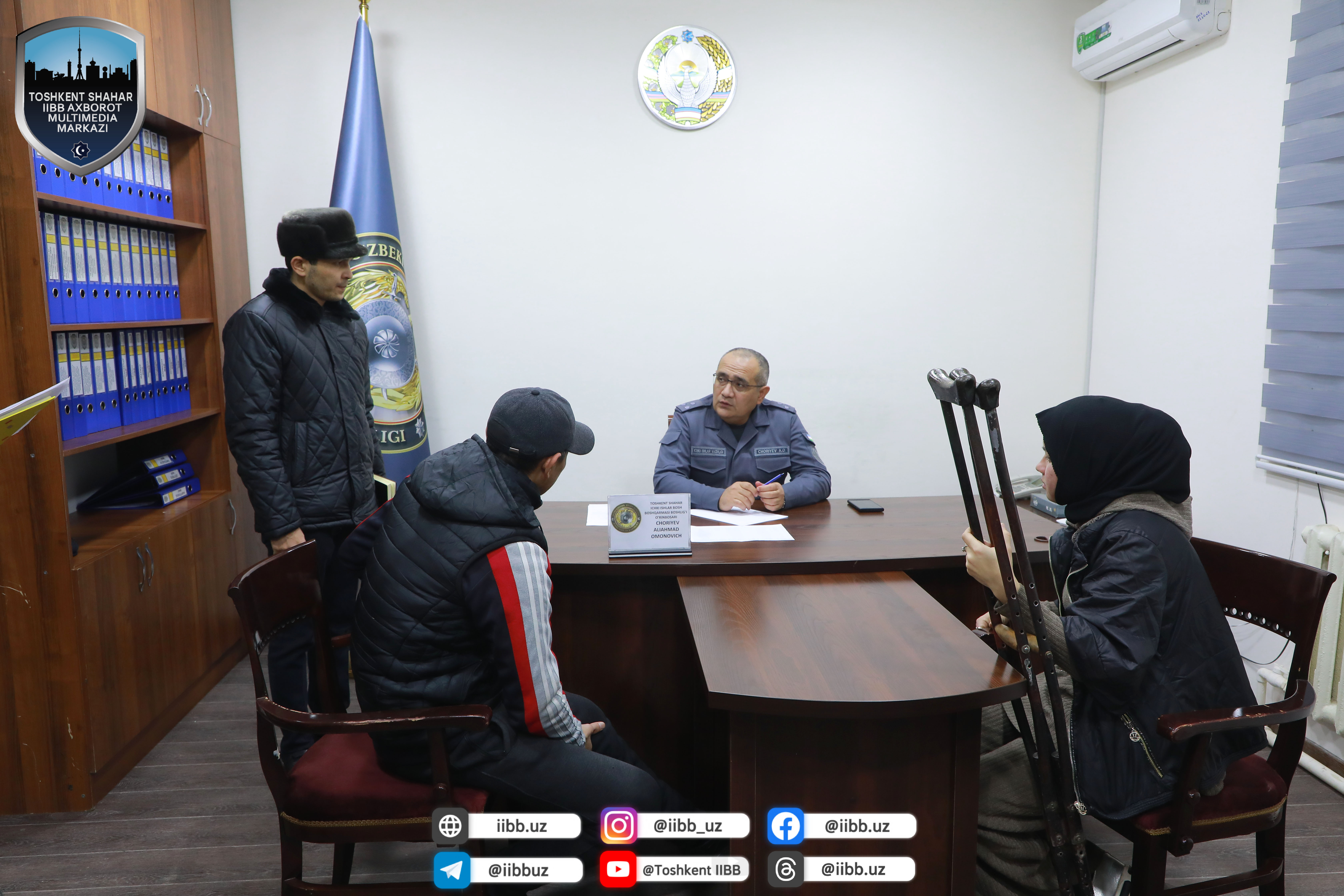 Toshkent shahar IIBB rahbariyati tomonidan joylarda sayyor qabullar o‘tkazilmoqda