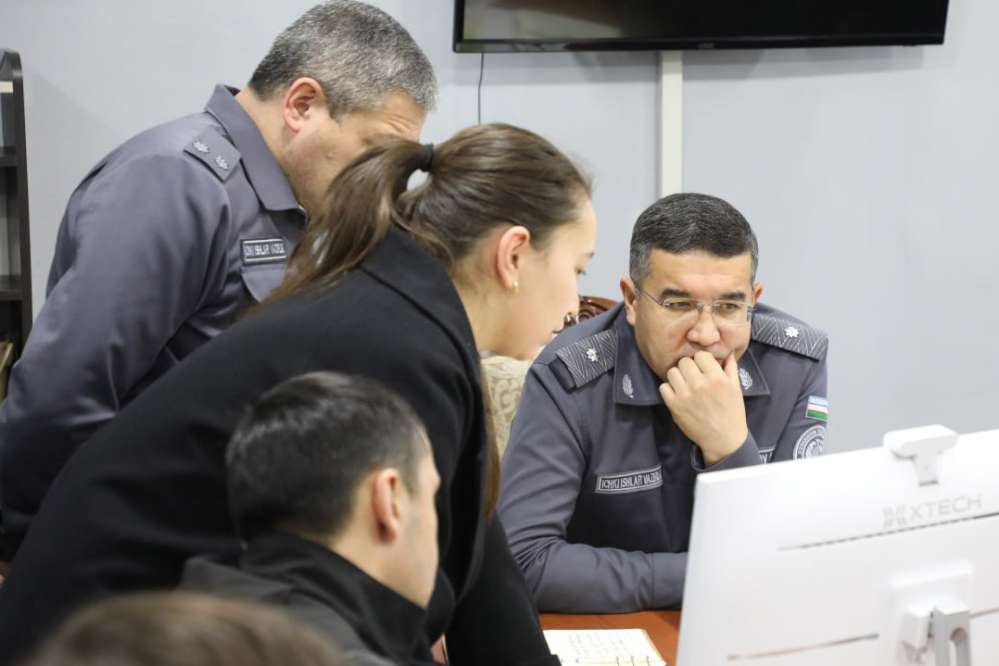 Начальник ГУВД Ташкента изучил деятельность 3-го сектора