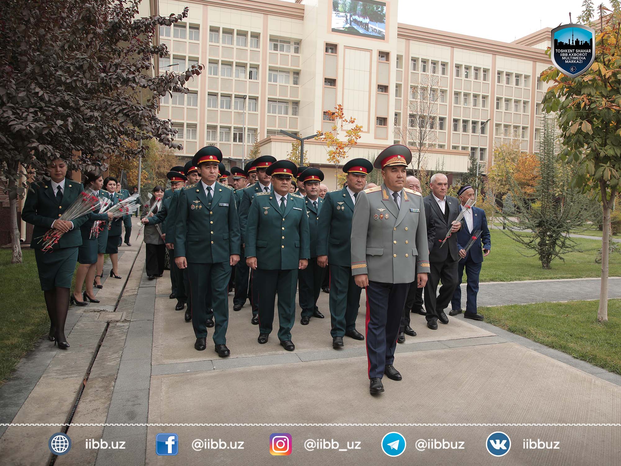 В ГУВД города Ташкента прошло торжественное мероприятие, посвящённое Дню сотрудников орган...