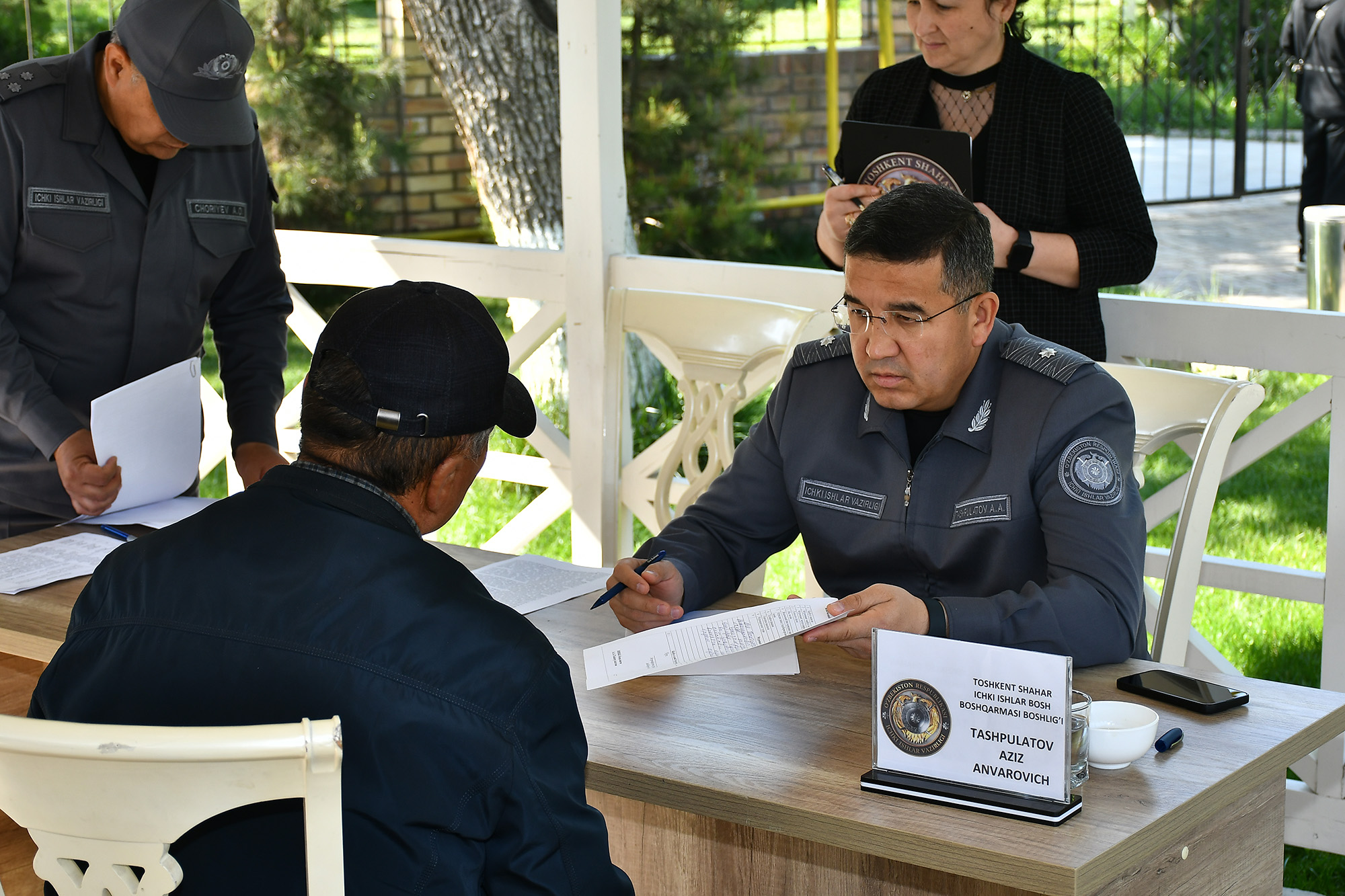Toshkent shahar IIBB boshlig‘ining navbatdagi sayyor qabuli Mirobod tumanida bo‘lib o‘tdi