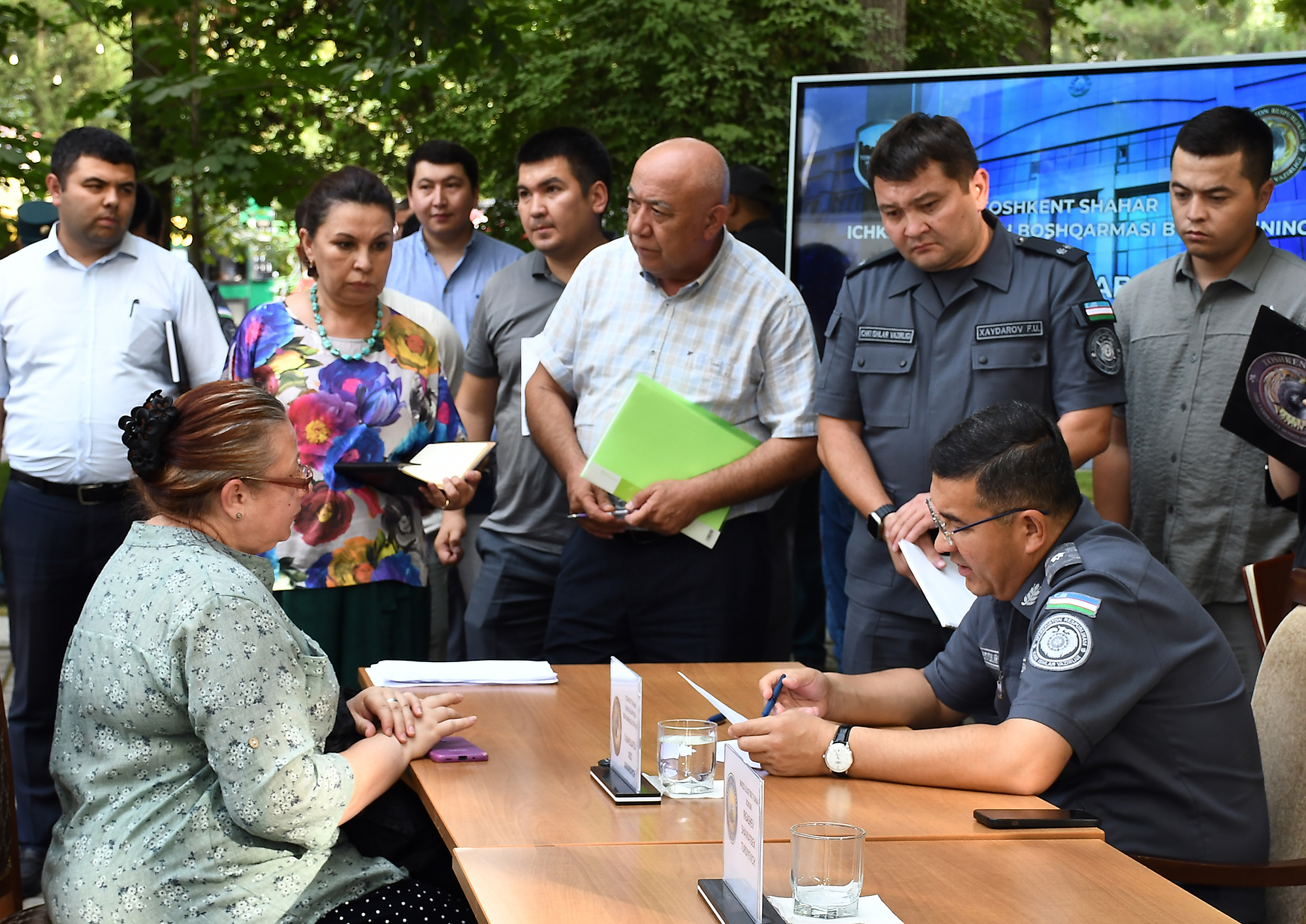 Обращения граждан – в центре постоянного внимания ГУВД г. Ташкента
