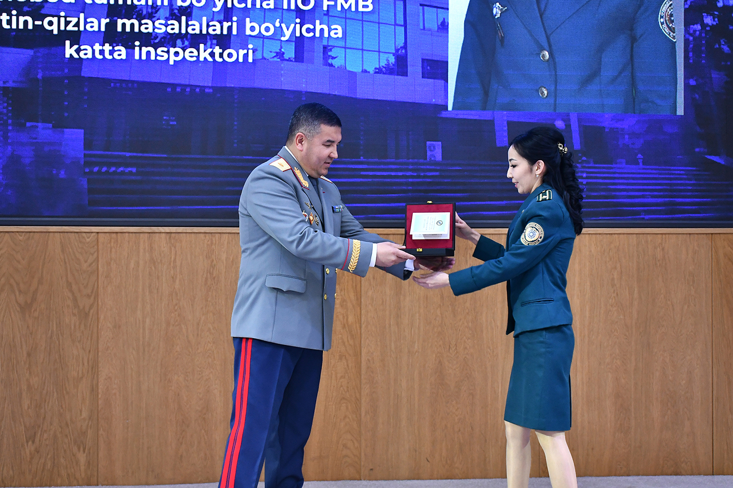 Toshkent shahar Ichki ishlar bosh boshqarmasida “8-mart – Xalqaro xotin-qizlar kuni” bayra...