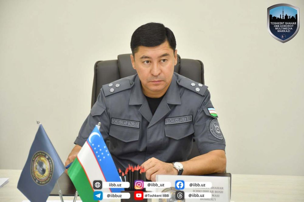 Toshkent shahar IIBB boshlig’ining navbatdagi shaxsiy qabuli o’tkazildi