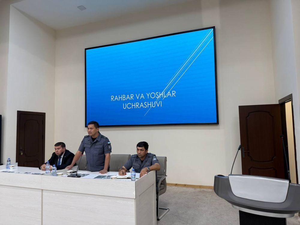 O‘zbekiston davlat jahon tillari universitetida “Rahbar va yoshlar” uchrashuvi bo‘lib o‘td...