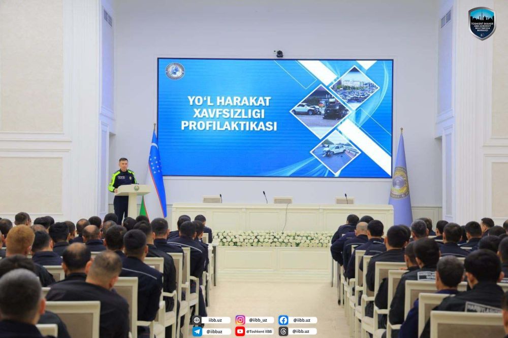 Toshkent shahar Qo‘riqlash boshqarmasida yo‘l harakati xavfsizligini ta’minlash bo‘yicha p...