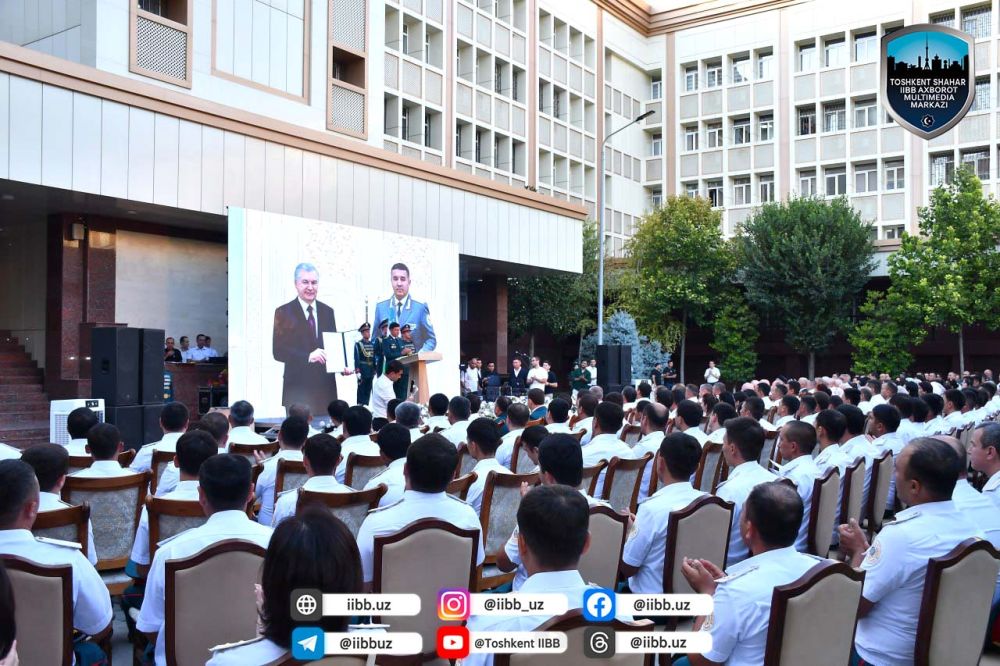 Toshkent shahar IIBBda Mustaqillik bayramining 34 yilligiga bag‘ishlangan tantanali tadbir...