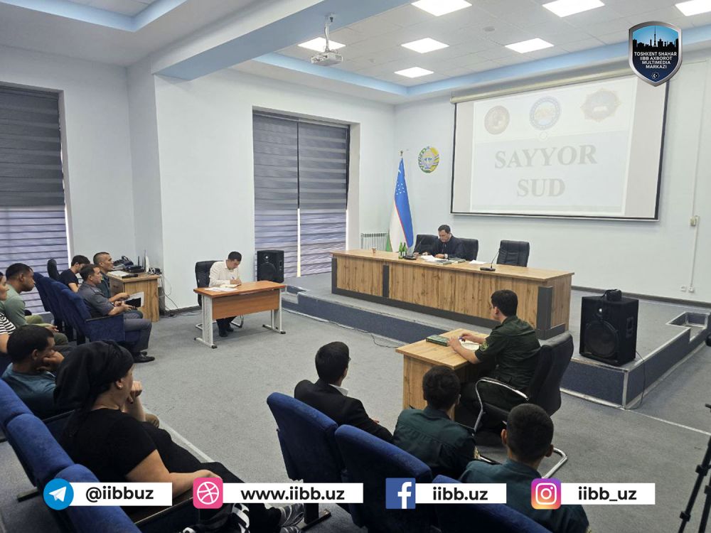 Tumanlar kesimida sayyor sud majlislari va uchrashuvlar