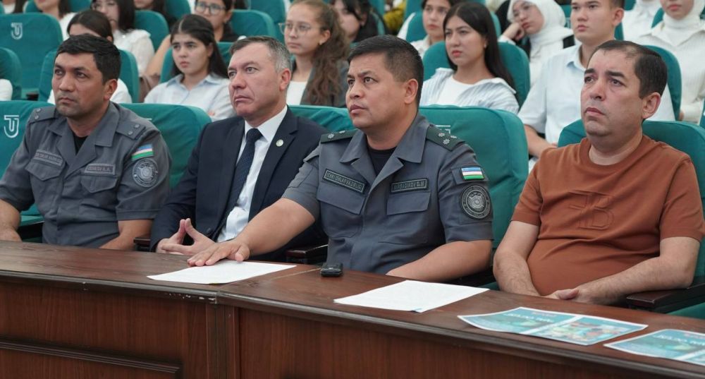 O‘zbekiston davlat jahon tillari universitetida "Rahbar va yoshlar" uchrashuv bo‘lib o‘tdi