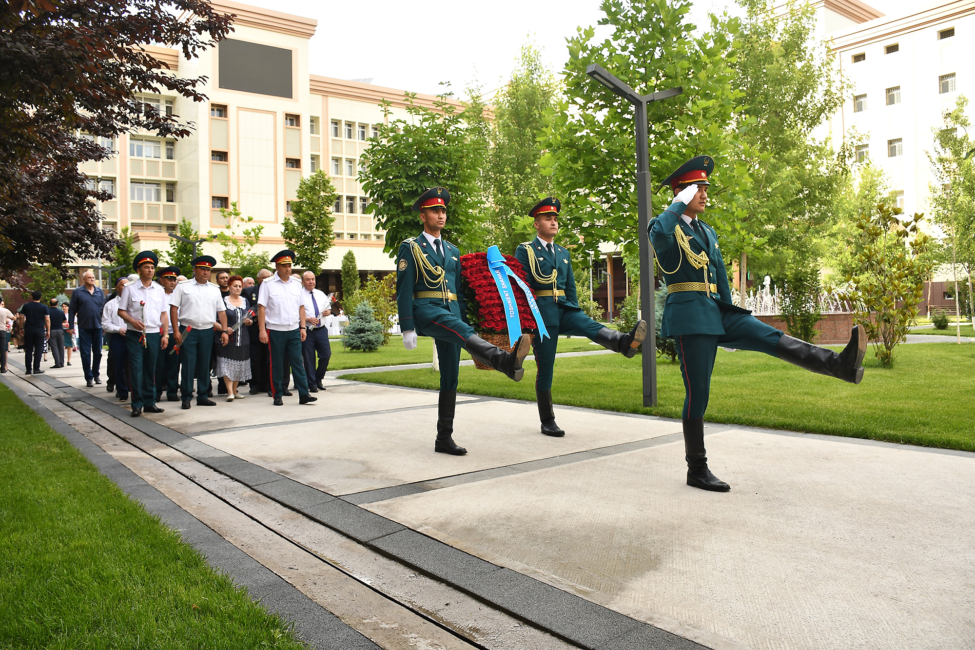 В связи с Днем памяти и почестей в ГУВД Ташкента прошло культурно-просветительское меропри...