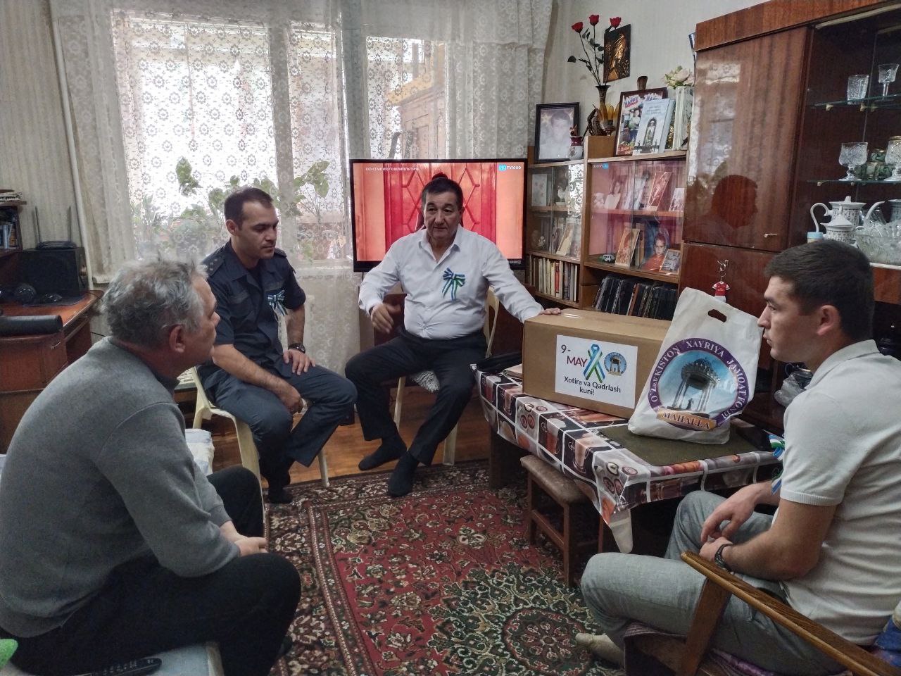 Toshkent shahar IIBB xodimlari ichki ishlar organlari faxriylaridan xabar olishdi