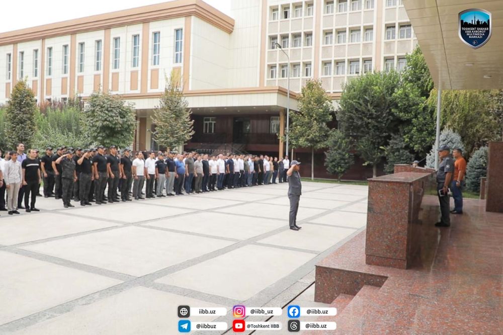 Toshkent shahar IIBB xodimlari umumxalq hasharida ishtirok etishdi