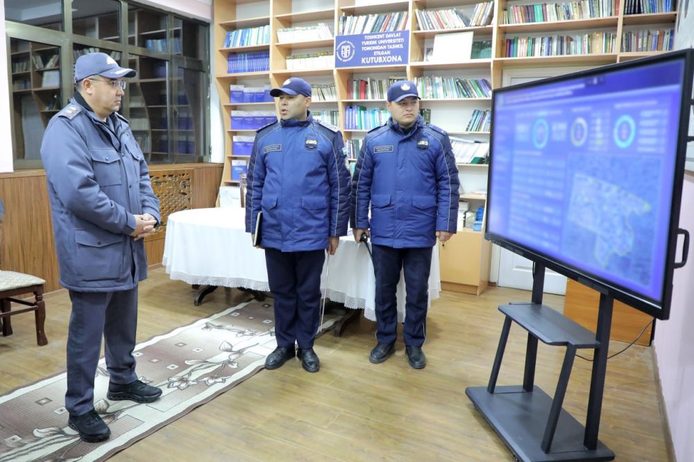 Ichki ishlar vazirligi ishchi guruh tomonidan poytaxtning Yunusobod va Mirzo Ulugʻbek tuma...