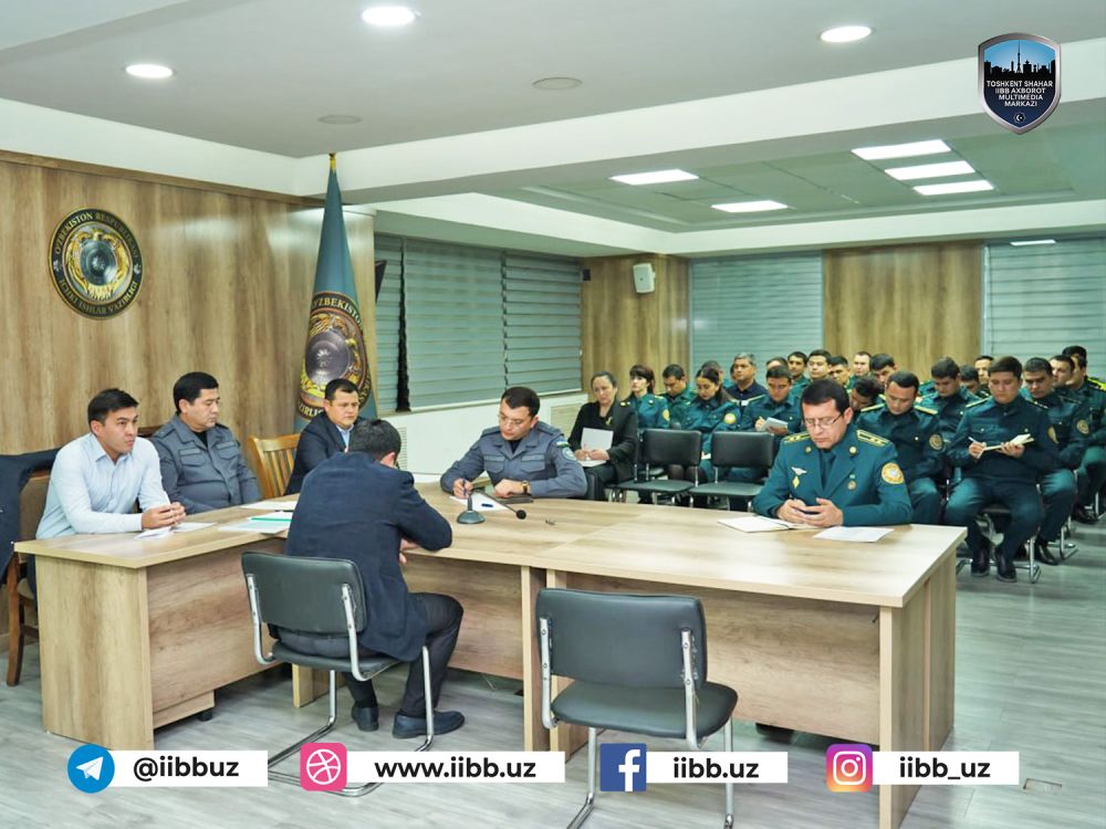 Poytaxt IIBBda o‘quv-seminari o‘tkazildi